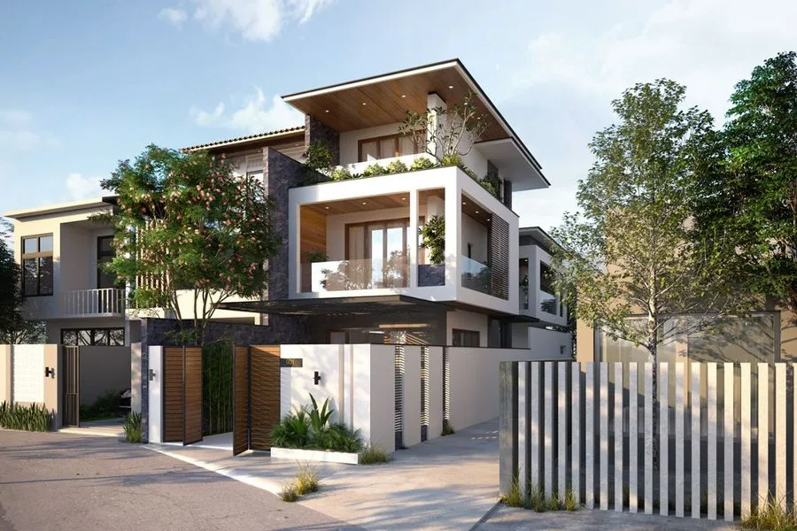Mẫu nhà phố hiện đại